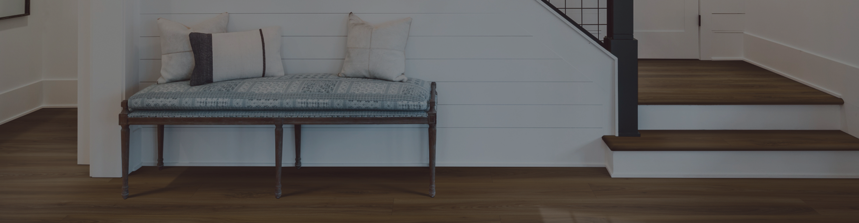 Dark ember hardwood and stairs 